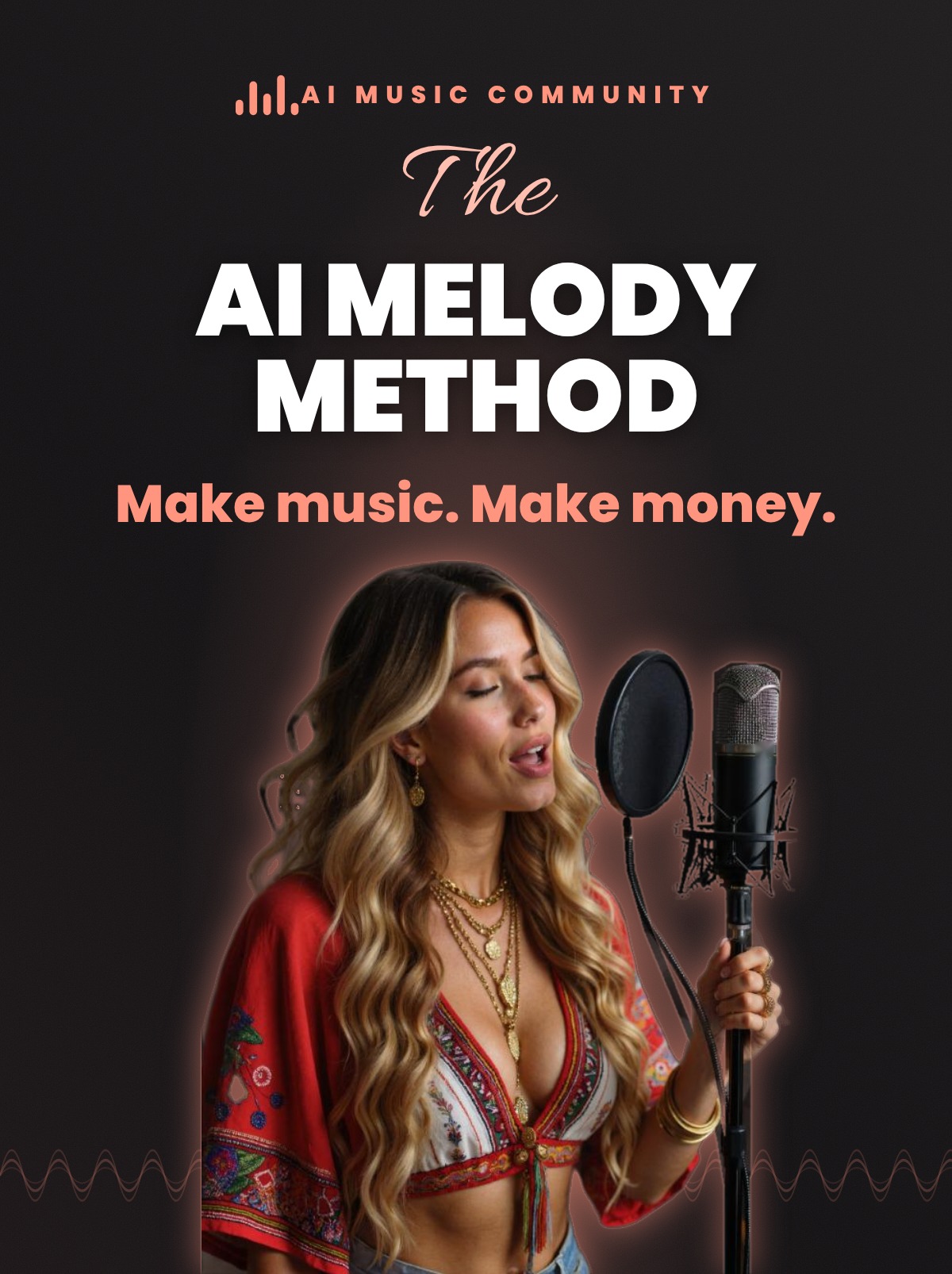 AI Melody Method classroom on mobile